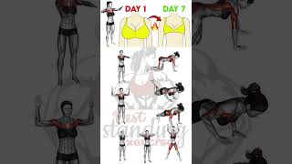 7 Day Workout Challenge To Reduce Breast Size How To Lose Breast Fat In 7 Days Standing Exercises [upl. by Ecyar]