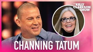 Channing Tatum Cant Believe Diane Keaton Wants To Buy His Art [upl. by Sellig]