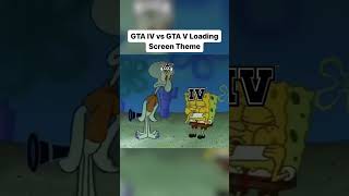 GTA V vs IV LOADING THEME  gta5 gtaiv loadingscreenml [upl. by Masson]