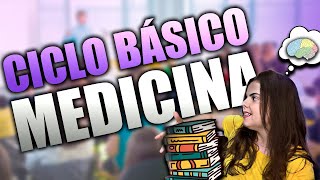 Como são as MATÉRIAS do CICLO BÁSICO MEDICINA  O que esperar do início da faculdade [upl. by Alcina]