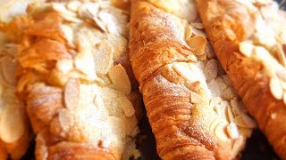 Almond Croissants Recipe  Super Easy and Delicious  Better than Bakery [upl. by Akinet]