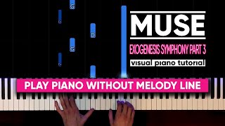 Muse  Exogenesis Symphony Part 3 Redemption Visual Piano Tutorial [upl. by Znerol]