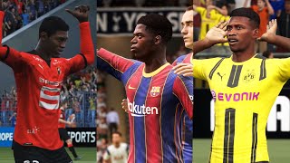 OUSMANE DEMBELE IN EVERY FIFA 1621 [upl. by Vange]