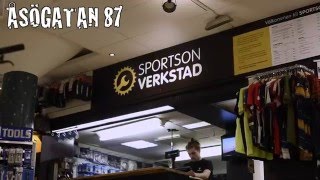 Sportson Södermalm Drop In Verkstad på Åsögatan 87 [upl. by Tawnya]