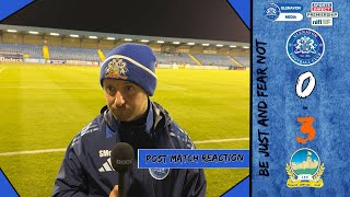 REACTION  Stephen McDonnell Post Match Interview  Glenavon 03 Linfield  200824  SDP [upl. by Rahsab]