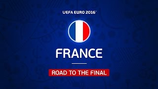 Frances road to the final UEFA EURO 2016 animated guide [upl. by Foulk930]