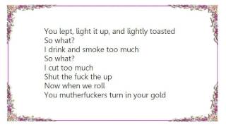 Limp Bizkit  Rollin Urban Assault Vehicle Lyrics [upl. by Joya755]