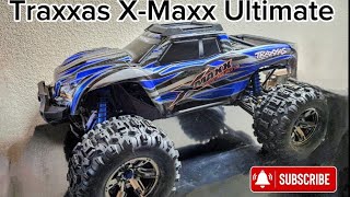 Traxxas XMaxx Ultimate Testing 60w front and 70w rear shock oil [upl. by Ekle]