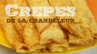 La Recette des Crêpes facile et rapide dHervé Cuisine [upl. by Ritchie]