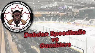 2024 Juvenile Nationals  Boys Division  Debden Speedballs Visitors vs Gamblers Home [upl. by Idnor91]