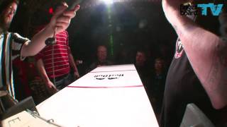 fingerboardTV  Battle At The Harrics  Thomas Hansen vs Peter Ringel [upl. by Bethanne]