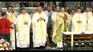 Gottesdienst Aussendung des Altenberger Lichts 01052016 [upl. by Anilem825]