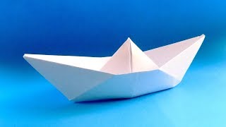 How To Make a Paper Boat That Floats  Origami Boat [upl. by Onileva]