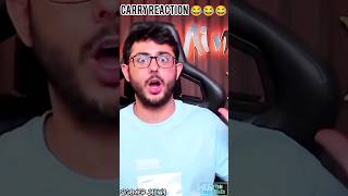 Carry reaction 😂😂😂 shorts carryminati roasting vadapavgirl [upl. by Eecrad]