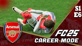 LOSING OUR CAPTAIN FC 25 Arsenal Career Mode [upl. by Nohsreg]