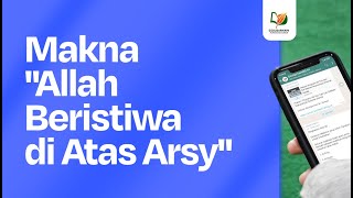 Allah Berada Di Atas Arsy Belajar Tauhid dari Buku Faiz Bertanya Eps03  Kak Erlan [upl. by Emerson]