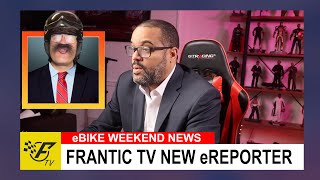 eBike News  Jays How Big is Your Bike Richies Weather in Spanish and New eReporter [upl. by Laerdna423]