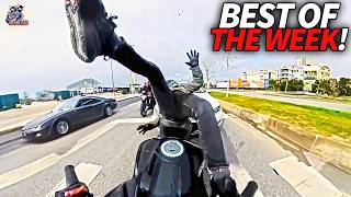 BRUTAL MOTORCYCLE CRASHES  CRAZY amp EPIC Motorcycle Moments 2024 1 [upl. by Nasya]