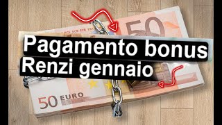 Ecco come recuperare il Bonus Renzi nella busta paga dei lavoratori dipendentirimborso bonus [upl. by Remington]