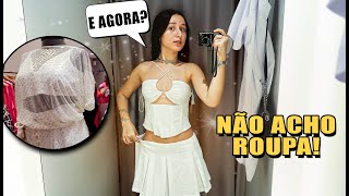 TENTANDO ACHAR UMA ROUPA PARA MEU ANO NOVO [upl. by Eriam]