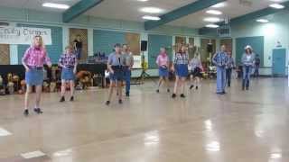 Redwood Country Cloggers dancing to Timber [upl. by Einahc]