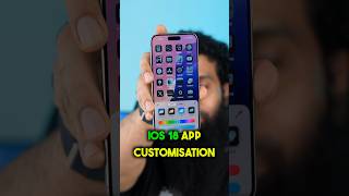 iOS 18 App customisation shorts ios18 [upl. by Aihsenak]