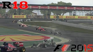 Brazilian Grand Prix F1 2015 18 On board with Max Verstappen [upl. by Ecnerwaled13]