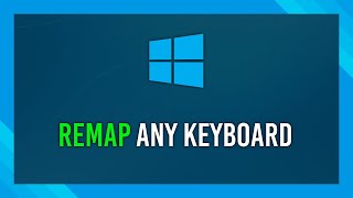 How to remap keys on ANY KEYBOARD  Windows 10  11 [upl. by Nilesoj]