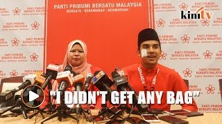 Rina Syed Saddiq unaware of Herschel backpack given to central delegates at Bersatu AGM [upl. by Ash]