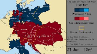 The AustroPrussian War Every Day [upl. by Hourihan]