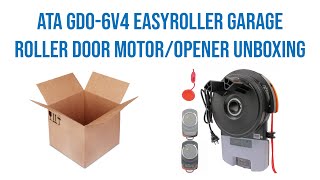 ATA GDO6V4 Easyroller Garage Roller Door MotorOpener UNBOXING [upl. by Behka]