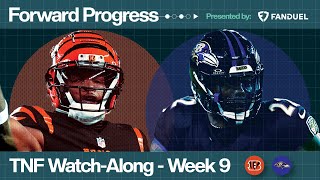 Cincinnati Bengals vs Baltimore Ravens LIVE WatchAlong  Week 10 TNF Presented by Fanduel [upl. by Elauqsap]