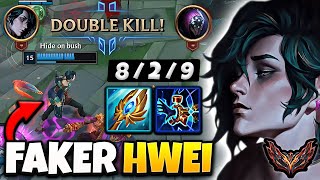 T1 Faker Hwei vs Azir  MID  Patch 144 Korea Grandmaster ✅ [upl. by Sailesh]