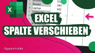 ExcelSpalte verschieben  so gehts [upl. by Fabrienne]