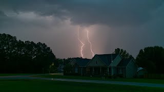 SOM DE CHUVA PARA DORMIR em 5 Minutos Com Relâmpagos e Trovões 🌧️ Ruído Branco ASMR 😴 [upl. by Sharron]