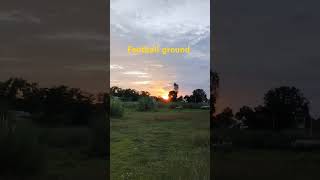 FOOTBALL ground greenery shortvideo shorts shortsfeed viral viralvideo viralshorts football [upl. by Uile]