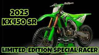 2025 KAWASAKI KX450 SR LIMITED EDITION SPECIAL [upl. by Lashoh]