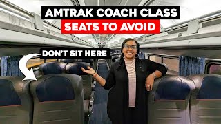 Amtrak Coach Seats To Avoid [upl. by Lewls]