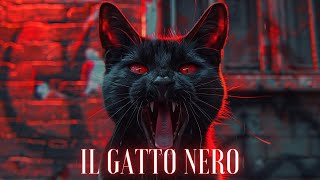 IL GATTO NERO  STORIA HORROR di EDGAR ALLAN POE [upl. by Delogu328]