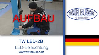 Montage der TWIN BUSCH® LEDBeleuchtung TWLED2B [upl. by Jehanna]