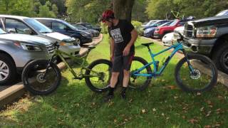 Salsa Bucksaw vs Trek Farley EX [upl. by Ysied]