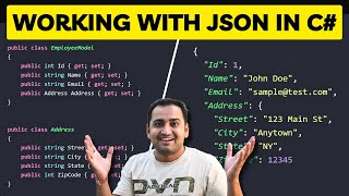 Serialization and Deserialization in C using SystemTextJson  Complete Course [upl. by Jesus]