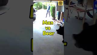 Calmest Man meet Bear at Garage [upl. by Anemolif]