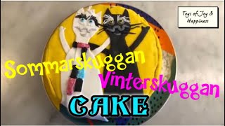 Sommarskuggan amp Vinterskuggan tårta  Cake [upl. by Anelac253]