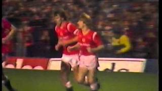 Manchester United v Dundee United 8485 UEFA Cup [upl. by Chilt]