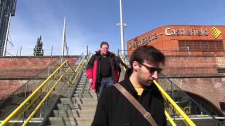 Deansgate  Castlefield Manchester Metrolink March 2016 [upl. by Marlon]