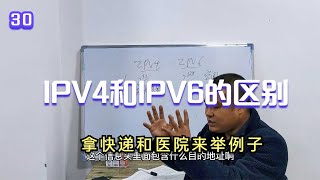 举例子说明IPV4和IPV6的关系和却别，就拿快递说事吧 [upl. by Tenney]