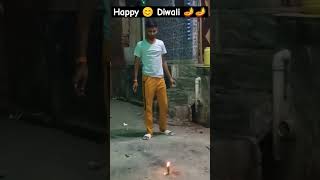 Darg Gya tha m yaar 😅😂🤣happydiwali funnyshorts likethisvideo [upl. by Aliber84]