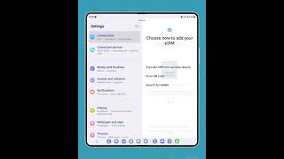 Samsung eSIM transfer eSIM conversion in One UI [upl. by Gerge]