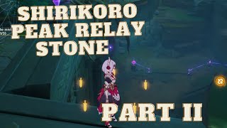 Shirikoro Peak Relay Stone Puzzle Two [upl. by Arbrab]